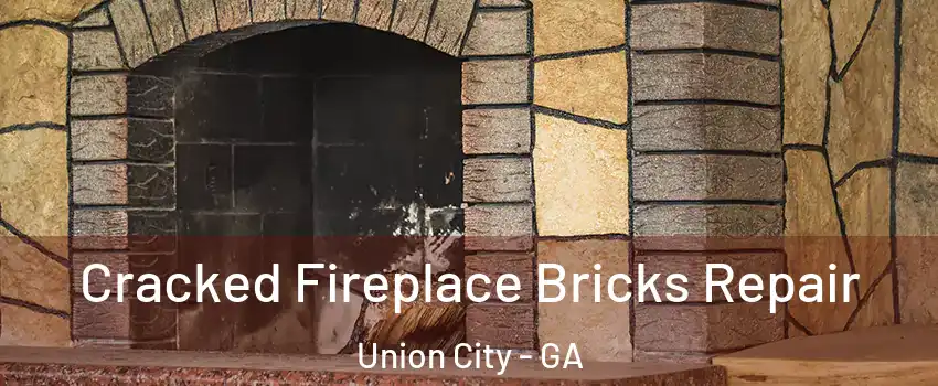  Cracked Fireplace Bricks Repair Union City - GA