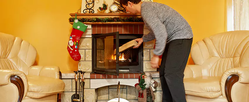 Gas to Wood-Burning Fireplace Conversion Services in Union City, Georgia