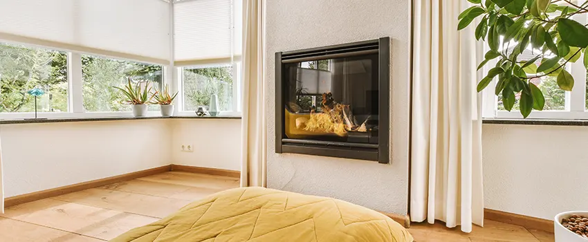 Residential Fireplace Ceramic Glass Installation in Union City, GA