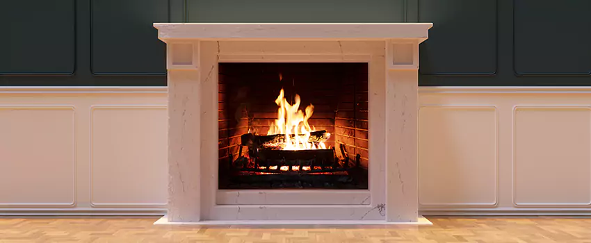 Open Flame Wood-Burning Fireplace Installation Services in Union City, Georgia