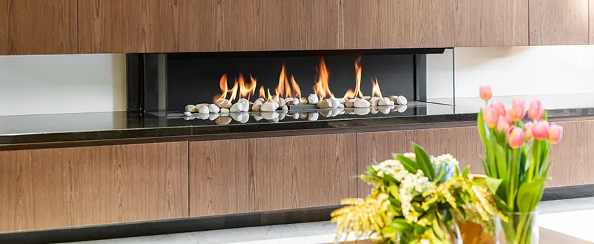Double-height Fireplace Design Refurbishment in Union City, Georgia